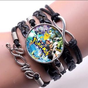 Pokemon Pikachu woven Bracelet stocking stuffer New